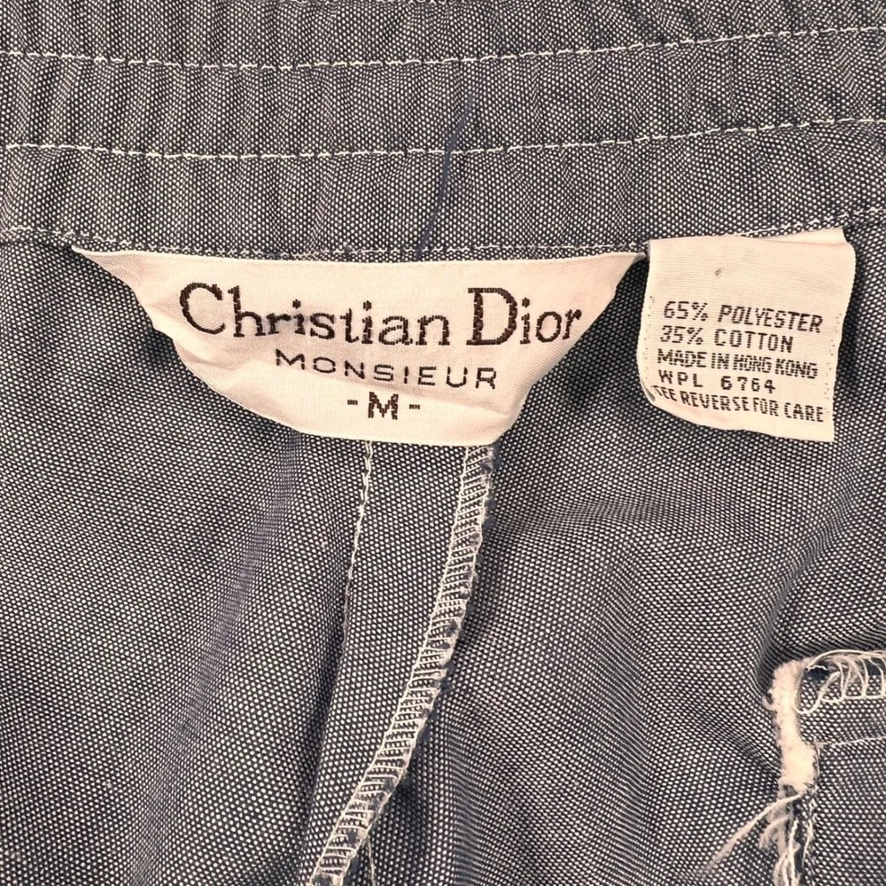 Christian Dior Monsieur Vintage Mens Trousers Elastic Waist Size M